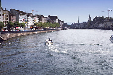 Buildings at the waterfront, Switzerland