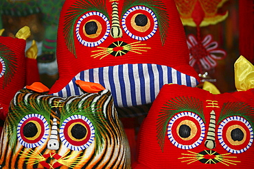 Close-up of cushions, Xi'an, Shaanxi Province, China