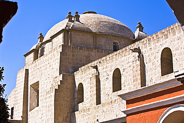 Low angle view of a building, Santa Catalina Convent, Arequipa, Peru