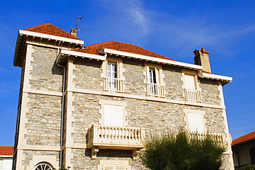 Low angle view of a building, Biarritz, Basque Country, Pyrenees-Atlantiques, Aquitaine, France