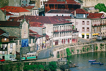 Buildings at the waterfront, Oporto, Portugal