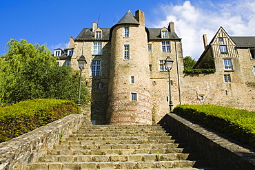 Low angle view of a building, La Tour de Lestang, Le Mans, France