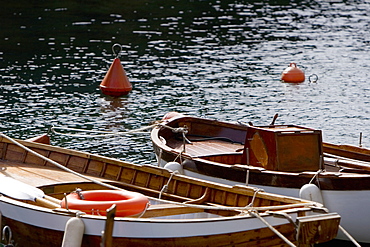 Boats in the sea, Italian Riviera, Santa Margherita Ligure, Genoa, Liguria, Italy