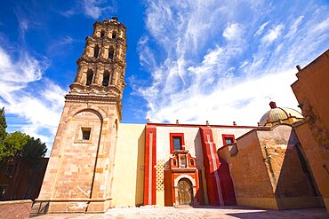 Low angle view of a building, San Agustin, San Luis Potosi, Mexico