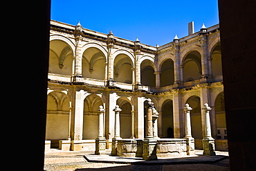 Arcades of an art museum, Santo Domingo, Oaxaca, Oaxaca State, Mexico