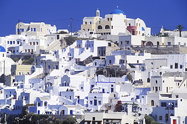 Low angle view of skyscrapers in a city