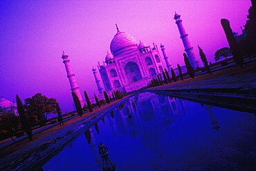 Facade of a monument, Taj Mahal, Agra, Uttar Pradesh, India