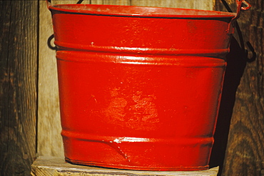 Close-up of a bucket