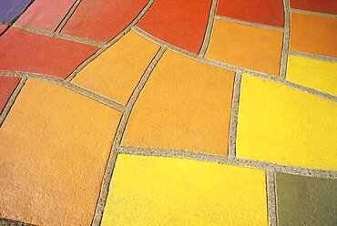 Close-up of a tiled floor