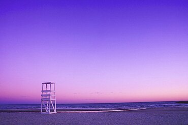 Lifeguard chair on the beach