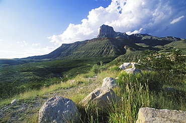 Clouds over a hill, Texas, USA