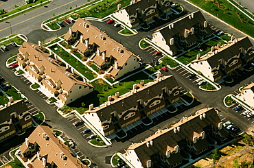 Aerial view of housing in Maryland