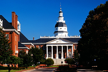 State Capitol Building in Annapolis , Maryland