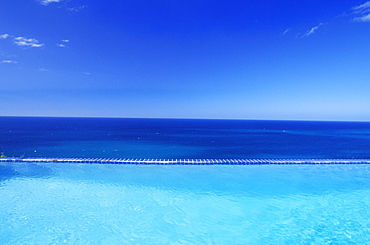 Panoramic view of the sea, Caribbean