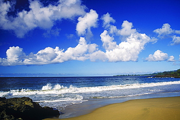 Cloudy sky over the sea, Caribbean