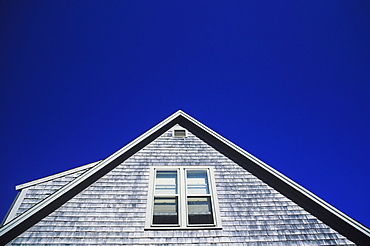 High section view of a building, Cape Cod, Massachusetts, USA 