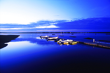 Boats docked at a pier, Cape Cod, Massachusetts, USA 