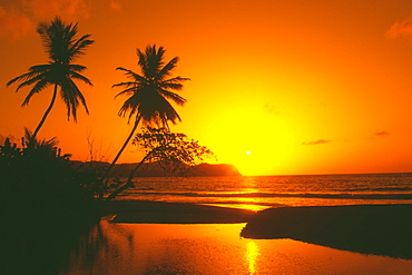 A spectacular sunset, Tobago, Caribbean