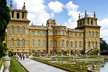 View to Blenheim Palace during the day