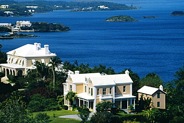 View of Hamilton from Paget, Bermuda