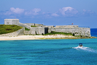 Front view of Fort St CatherineNR., St Georges, Bermuda