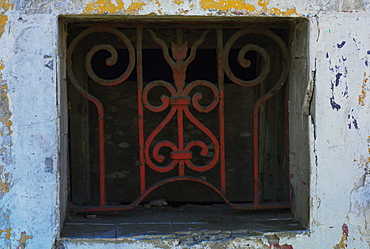 Close-up of a window, Cartagena, Colombia