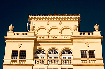 High section view of a building, Miami, Florida, USA