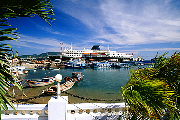 Cruise ship, Port of Nha Trang, Vietnam