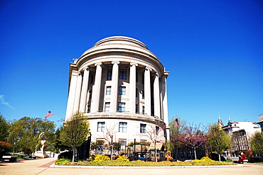 Low angle view of the Federal Trade Commission's Building, Washington DC, USA