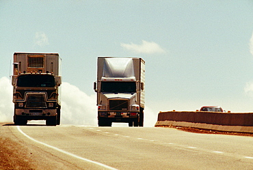 Traffic on New Mexico highway