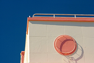 High section view of a building, Miami, Florida, USA