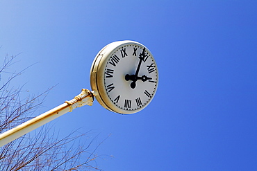 Low angle view of a clock, Spain