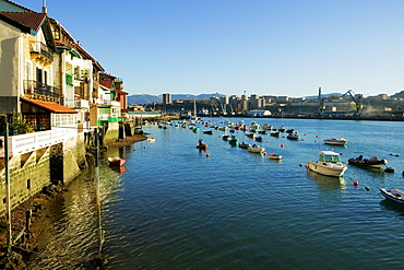 High angle view of boats, Spain