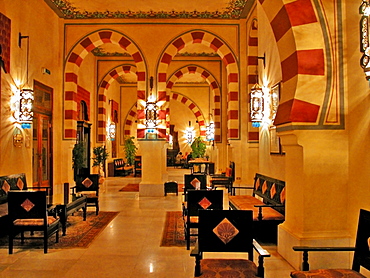 Interiors of a hotel