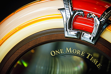 Close-up of a jukebox