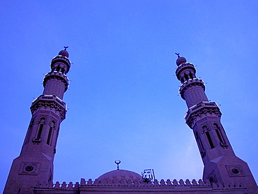 Low angle view of a mosque