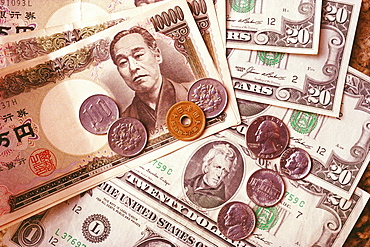 Close-up of paper currency