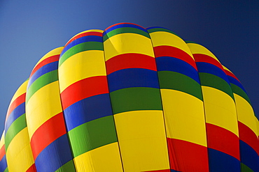 Low angle view of a hot air balloon