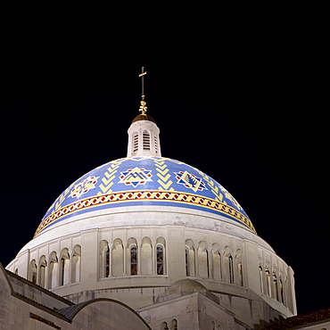 Low angle view of the dome of a church, Washington DC, USA