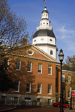 Low angle view of a building, Annapolis, Maryland, USA