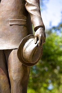 Close-up of a statue, Ybor City, Tampa, Florida, USA