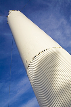 Low angle view of a rocket