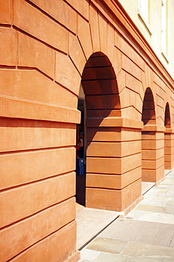 Arched entrances of a building, Charleston, South Carolina, USA