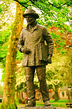 Close-up of a statue, Van Gogh Statue, Neunen, Netherlands
