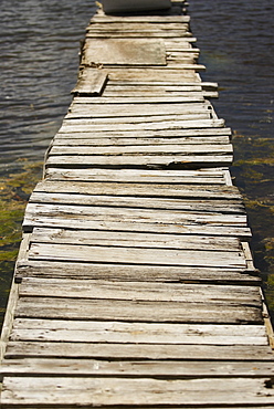 Pier in the sea, Providencia y Santa Catalina, San Andres y Providencia Department, Colombia