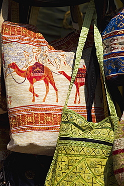 Bags displayed for sale, Ephesus, Turkey