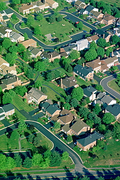 Housing development in suburban Maryland