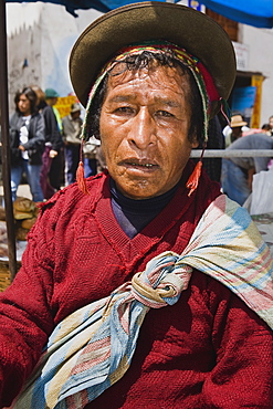 Portrait of a mature man, Peru