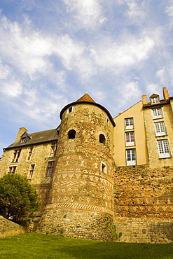 Low angle view of a building, La Tour du Vivier, Le Mans, France