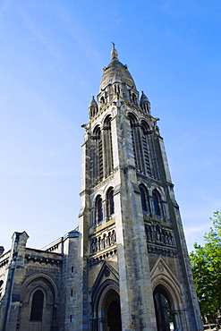 Low angle view of a church, Leglise Sainte-Marie De La Bastide, Bordeaux, Aquitaine, France